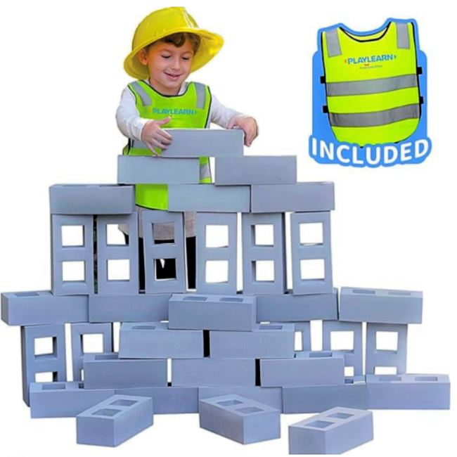 foam building bricks