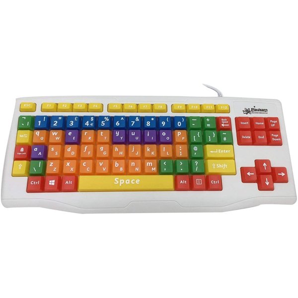 code couleur-playlearn Special Needs Children's Clavier Ordinateur USB QWERTY 