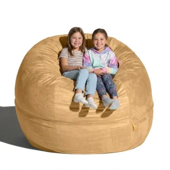 5 Ft Large Bean Bag Chair w/ Removable Cover