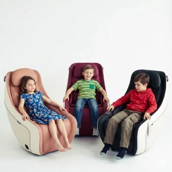 Sleek Sensory Heated Massage Chair | Sensory Equipment | Bestseller Sensory Furniture | Playlearn USA 
