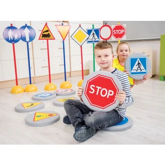 Road Signs Foam Discs Seat