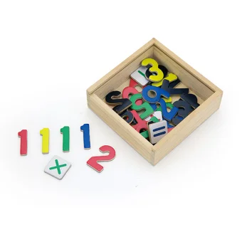 Playlearn's Magnetic Numbers Set for Kids - 37 Pieces
