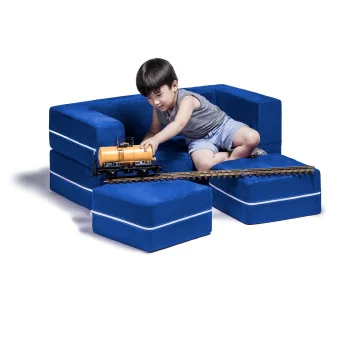 Fold Out Lounger and Ottoman