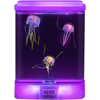 Playlearn's Illuminated Jellyfish Lamp | Sensory Equipment | Bestseller Calming Aquarium for Children