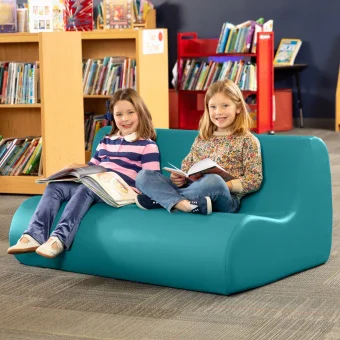Large 2-Seat Soft Seating Modern Accent Sofa