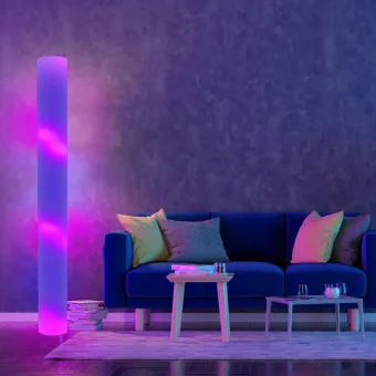 Playlearn's 6.5ft Waterless Color-Changing Sensory LED Lamp Column, is for kids with ADHD and autism, Durable, aesthetic design and high-quality materials.