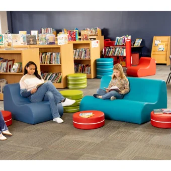 Medium 2-Seat Soft Seating Modern Accent Sofa