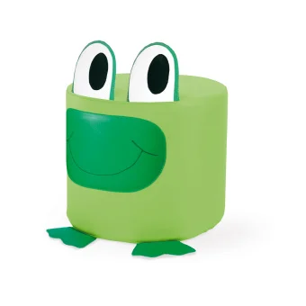 Soft Seating Frog Pouf - Playful and Comfortable Lounge Seating for a Whimsical Touch | Playlearn