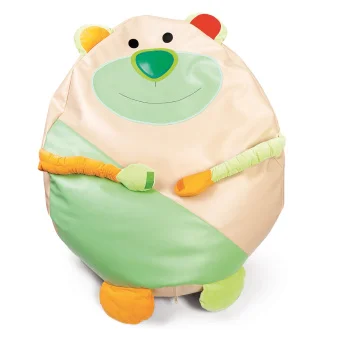 Playlearn's Sensory Teddy Bear Cushion