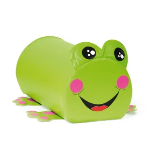 Soft Play Frog Bolster - A huggable and whimsical bolster with a playful frog design | Playlearn