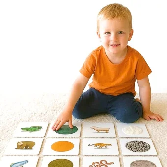 Tactile Learning Squares