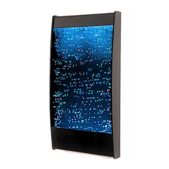 3ft Sensory Curved LED Bubble Wall with Flowing Beads