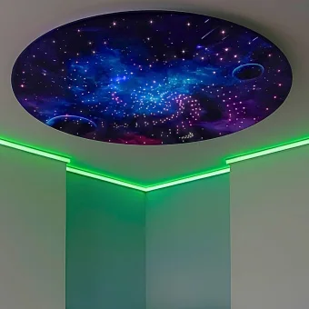 Starry Fiber Optic Ceiling Display with Remote Control