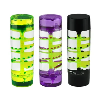 Spiral Liquid Timers- 3 Pack | Motion Bubbler | Fidget & Sensory Toys | Anxiety Relief Toys | Playlearn
