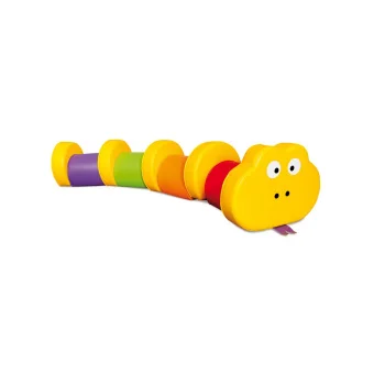 Playlearn's Colorful Sensory Foam Seat Snake Design - 5 ft for Kids
