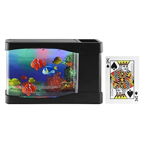 Mini Artificial Aquarium 3D Life-Like Fake Fish Tank | Playlearn