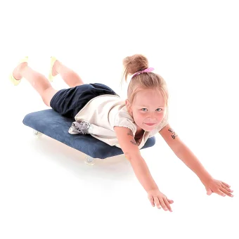 Playlearn's Standard Sensory Skateboard Medium Material Cover for Kids | Indoor Gym Equipment