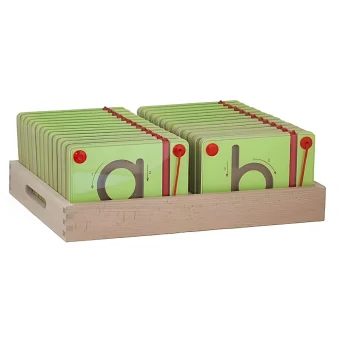 Playlearn's Magnetic Lowercase Letters Writing Board for Kids
