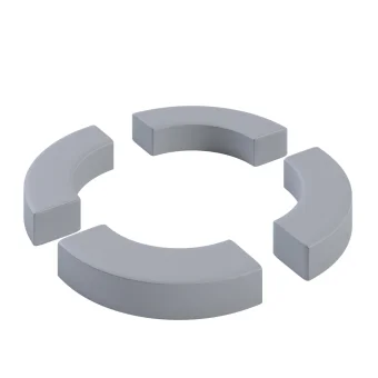 Playlearn Grey Low Mat Seat for Round Base Platform - 4 pieces