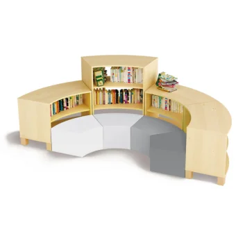 Playlearn's Grey Soft Seating - 4 Piece for Kids