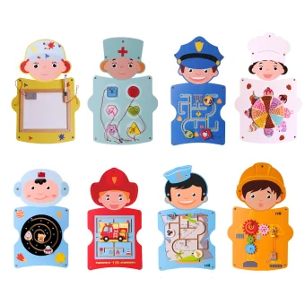 Community Helpers Tactile Boards