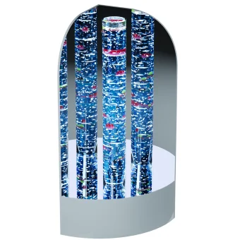 5ft Bubble Tube with Mirror and Reflective Corner Base Playlearn
