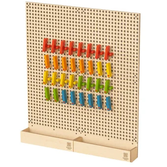 Shop Playlearn's Wooden Dominoes with Colorful Insertion Beads