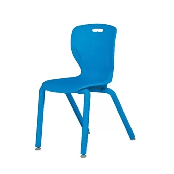 Chair With Backrest And Movable Leg Tips