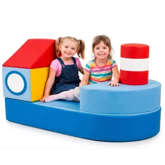 Playlearn's Soft Play Boat Activity Set for Imaginative Adventures for Kids