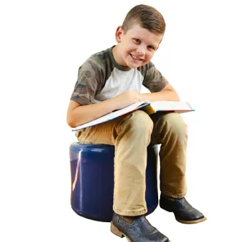 Soft and Flexible Sensory Wobble Blue Seat Playlearn