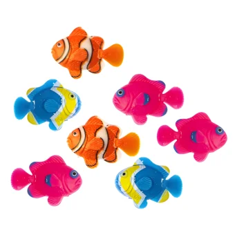 Playlearn's Extra Fake Fish for Bubble Tube - 7 Pack