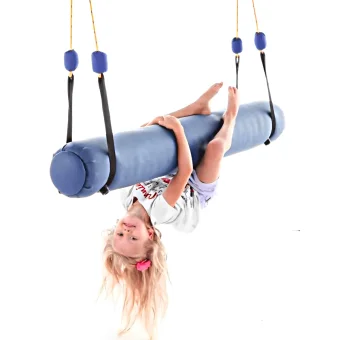 Playlearn's Round Horse Therapy Swing for Kids | Sensory Gym Equipment