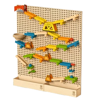 Sensory Wooden Crazy Track Module System - Game Only