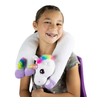 Vibrating Unicorn Sensory Neck Pillow Playlearn