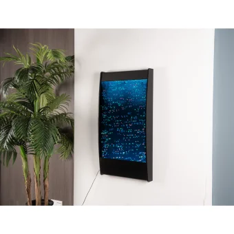 3 feet Sensory Curved LED Bubble Wall with Flowing Beads Playlearn