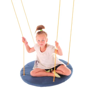 Playlearn's Therapeutic Round Sensory Swing for Kids | Sensory Gym Equipment