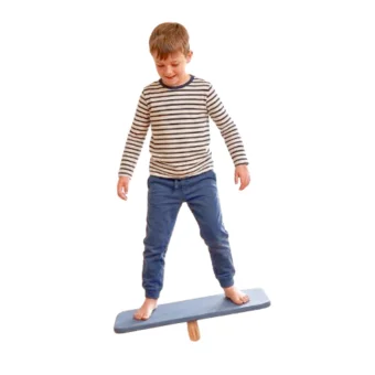 Playlearn's Small Balancing Blue Board for Kids | Sensory Gym Equipment
