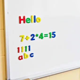 Letters & Numbers Magnetic Kit - 89pcs