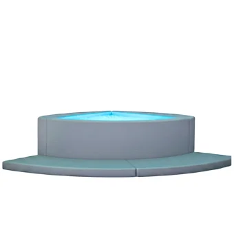 Gray Corner Vibro-Acoustic Sensory Ball Pit System