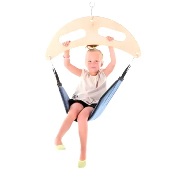 Playlearn's Sensory Therapeutic Frog Swing for Kids | Sensory Gym Equipment