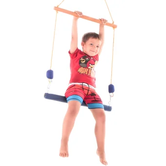Playlearn's Double Trapeze Therapy Swing for Kids | Sensory Gym Equipment