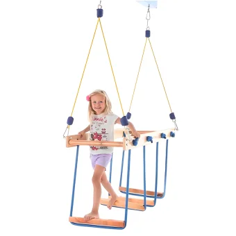 Playlearn's Shaky Footbridge Swing for Indoor Sensory Therapy for Kids