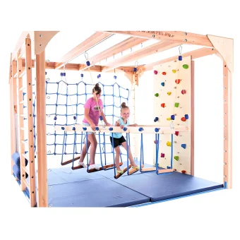 Playlearn's Large Shaky Footbridge Swing for Indoor Sensory Therapy for Kids