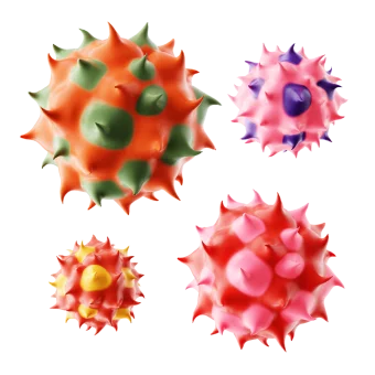 Spiky Sensory Bouncy Balls - 4 Pack | Sensory Equipment | Occupational Therapy | Playlearn USA