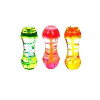 Spiral Liquid Timer Sensory Fidget - 3 Pack | Sensory Equipment | Calm and Chill | Sensory Therapy Toys | Playlearn