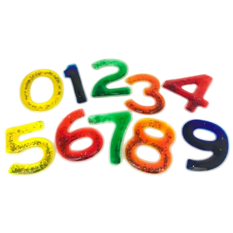 Gel Numbers Squishy Fidget | Sensory Playtime for Children | Sensory Toys | Anxiety Relief Toys | Playlearn