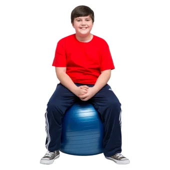 Playlearn's Weighted Balance Ball Seat - 22inch for Kids | Sensory Equipment