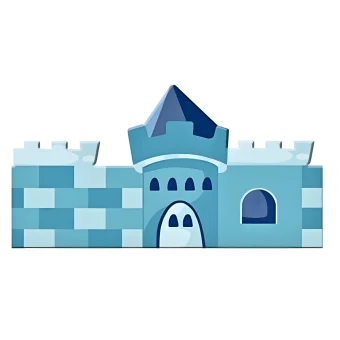 Playlearn's Wall Padding Castle Design for Kids Sensory Room