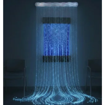 Playlearn Bubble Wall with Fiber Optic Curtain Kit