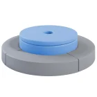 Round Platform Base with Grey Low Mat Seating